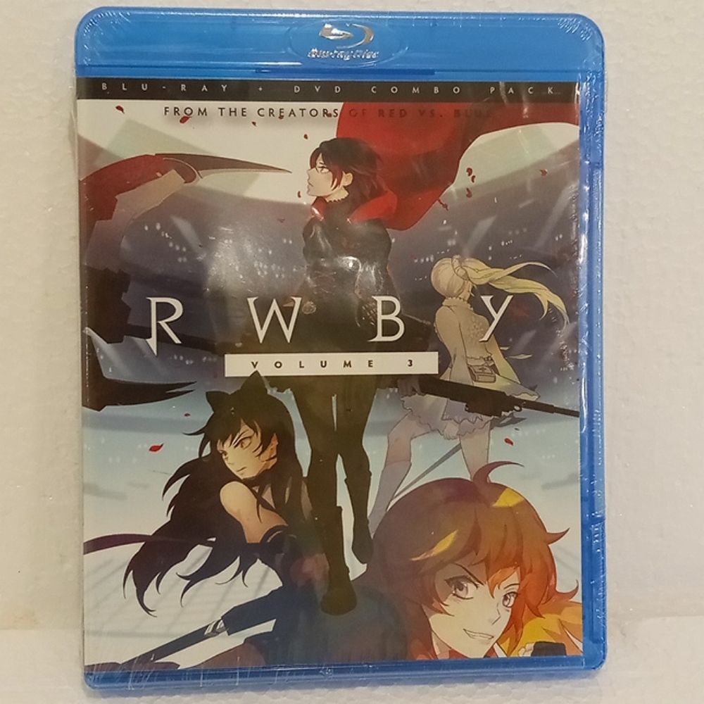RWBY blu-ray